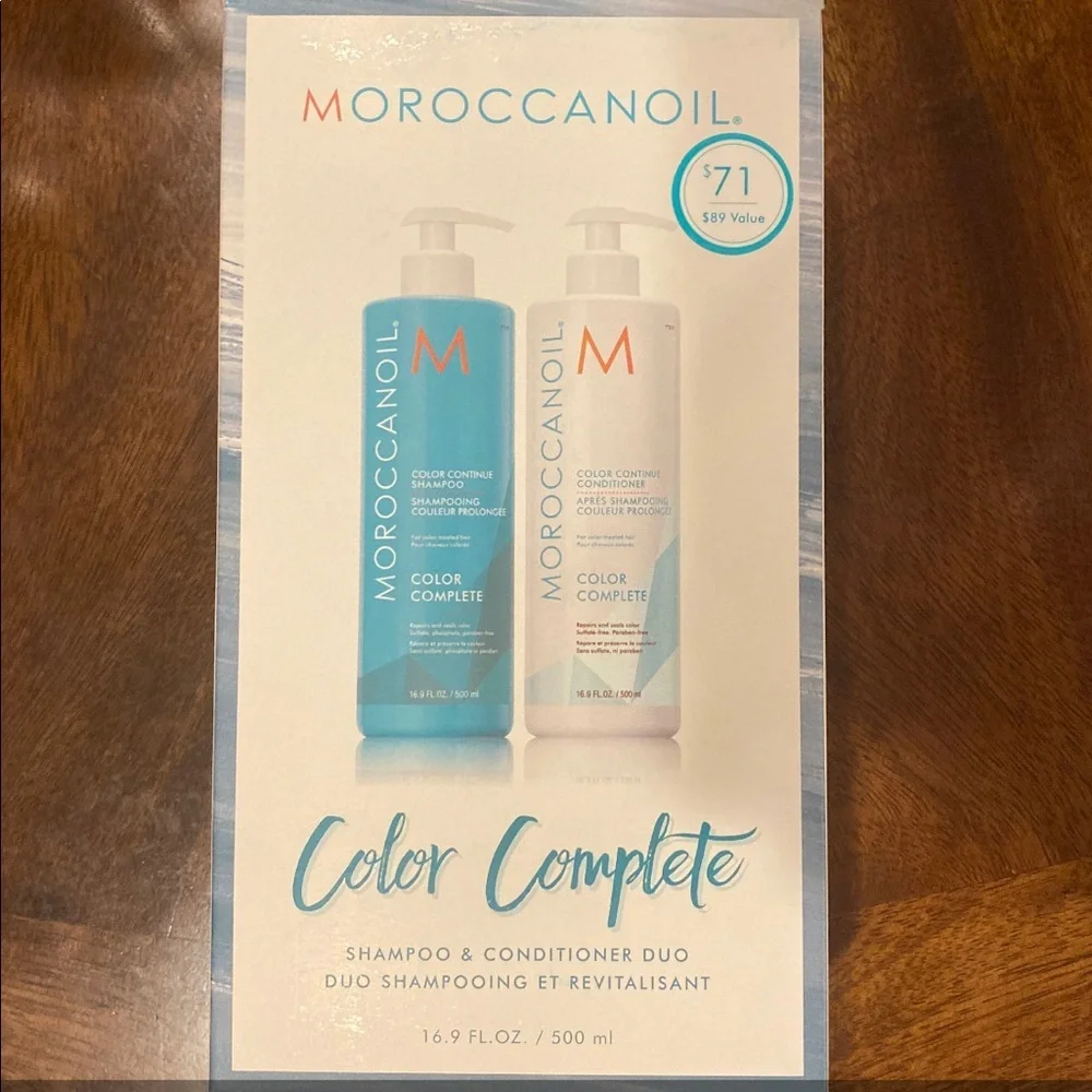 Moroccanoil Color Complete Shampoo Conditioner